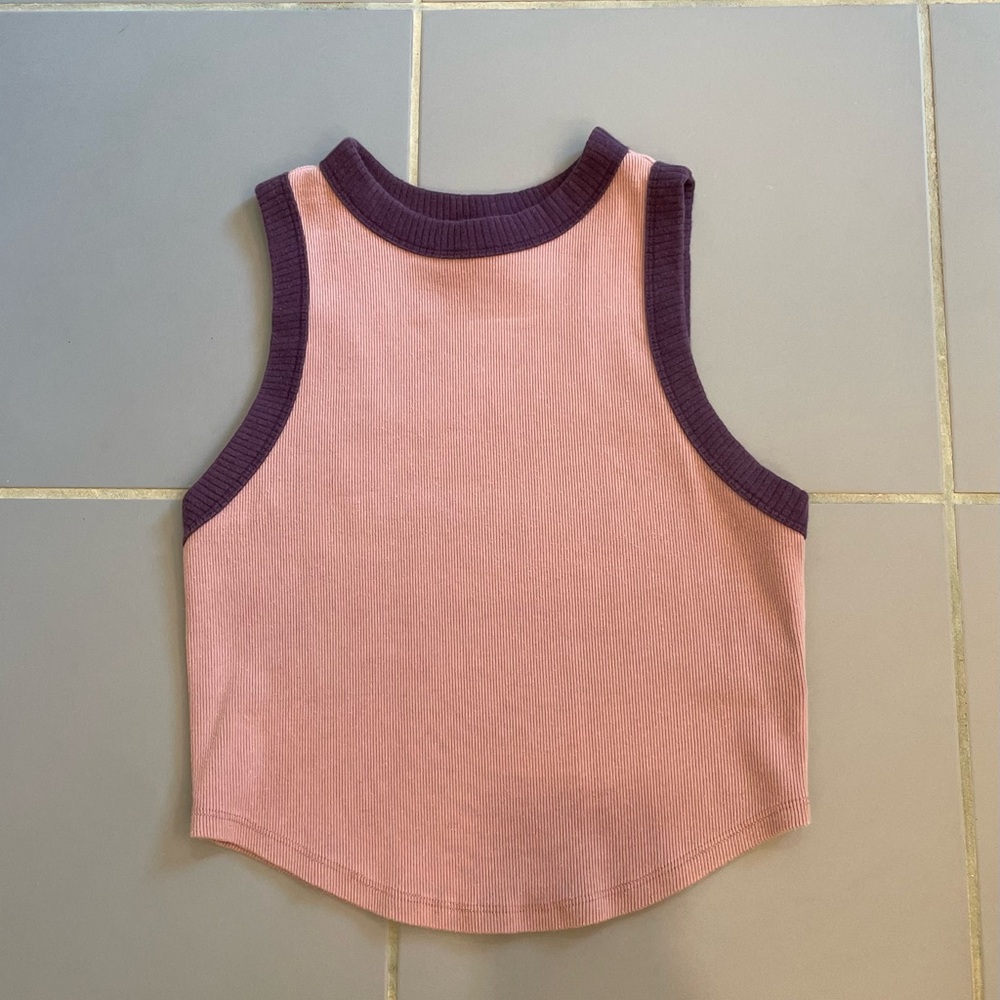 Purple Sleeveless Top